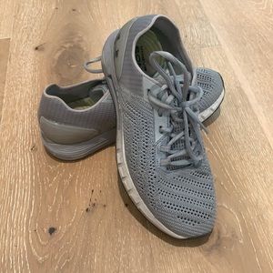 Gray Under Armour sneakers
